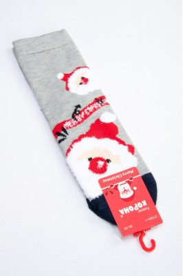 Шкарпетки дитячі новорічні кашемір